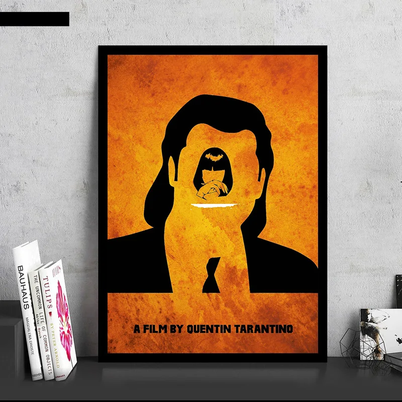 Quentin Tarantino Movies Minimalist Poster Classic Film Collection Wall Art Picture Canvas Painting Room Home Decor Gift Cuadros