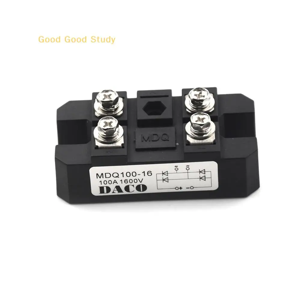 Diode Bridge Rectifier 1 Pcs High Power 100A Single Phase 4 Terminal 1600V Diode Module