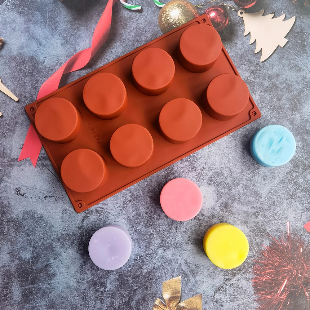 

Round Cylinder Cake Molds Silicone Molds for baking cookie Chocolate Covered Oreos Bakeware Pastry Mould Round Cupcake Cake Pan