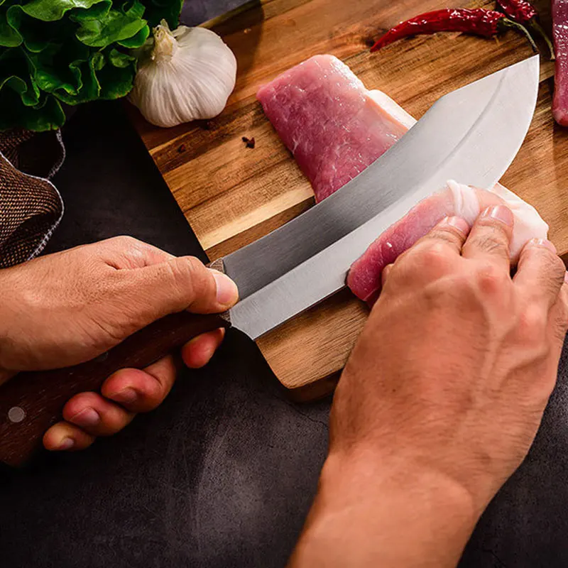 MITSUMOTO SAKARI handcrafted Boning Knife with Full Tang Ebony Handle Sharp  Cleaver For Beef Chicken Chef Butcher Kitchen Knife - Price history &  Review, AliExpress Seller - Shop5539001 Store