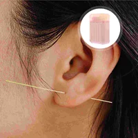 180pcs Disposable Ear Piercing Cleaners Earring Hole Cleaning Line Earring Hole Cleaner with Box 1