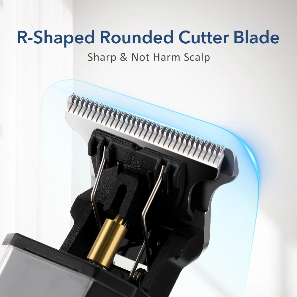 Black ABS Electric Hair Clipper Trimmer for Men