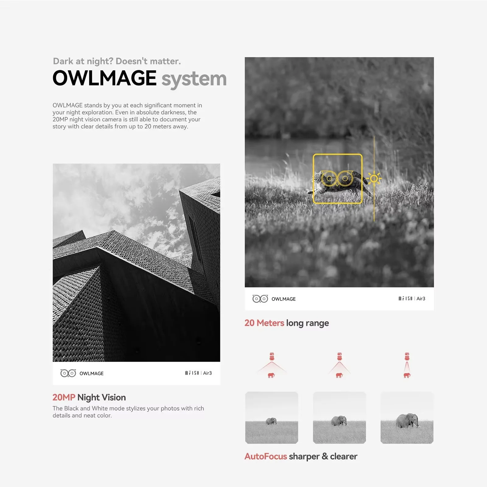 頑丈なナイトビジョンカメラ,4g,12GB IIIF150-Air3 GB,512インチ,6.6