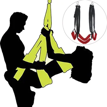 BDSM Bondage Restraints Straps Full Body Belt Hanging Door Sex Swing Slave Adult Games Chairs Fetish Erotic Sex Toys For Couples 1