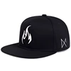 Fashion Flame Embroidery Baseball Cap Adjustable Cotton Snapback Hat Men Women Outdoors Hip Hop Trucker Hats Sports Casual Caps 5