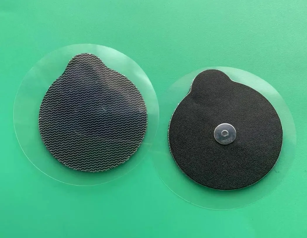 24pcs（2sets） Black Replacement Magnetic buckle electrode pads for Tens EMS muscle stimulation Massager PowerDot 2.0 4
