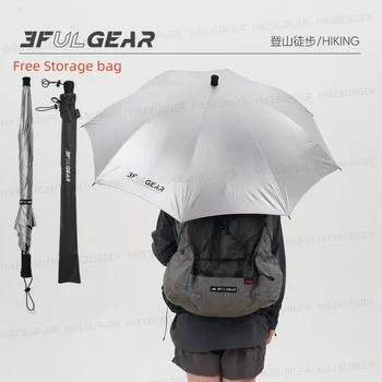 3F UL GEAR Carbon Fiber Frame Umbrella Outdoor Ultralight Hiking Sun Umbrella Backpacking Traveling Mountaineering 1