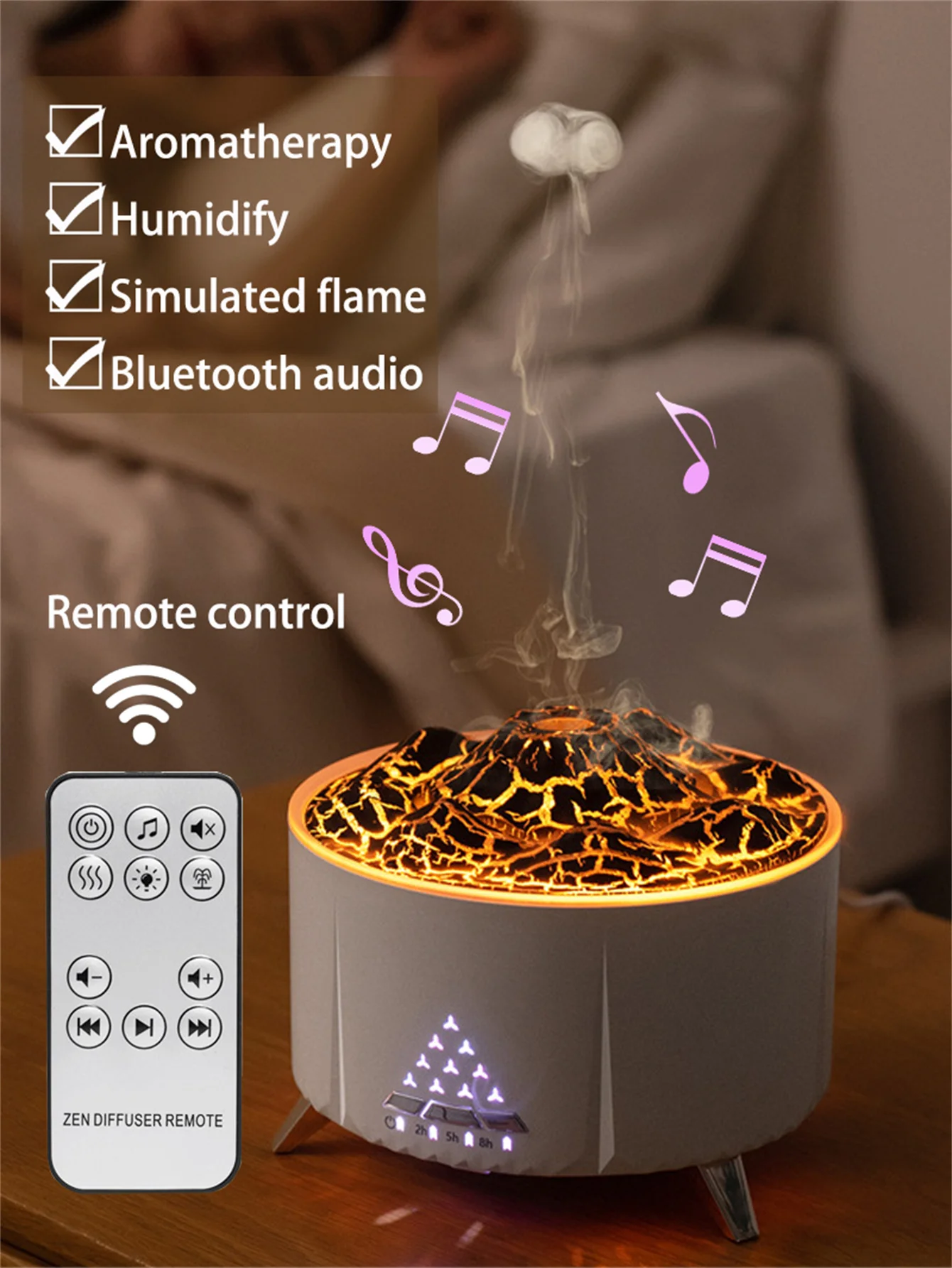 CarAromaDiffuserforHomeAirHumidifierEssentialOilDiffuser