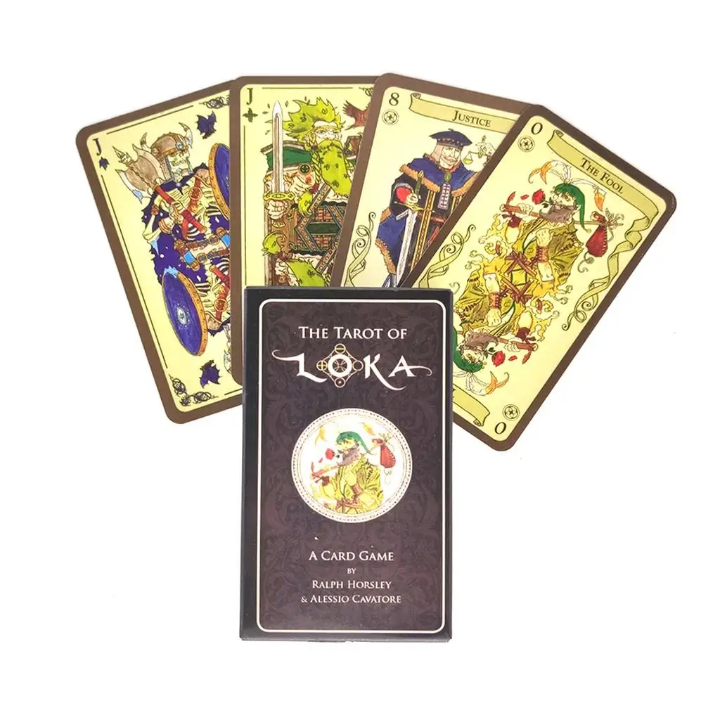The Tarot of Loka English Version Divination Deck Entertainment Party Board Game 80Pcs/Box 2