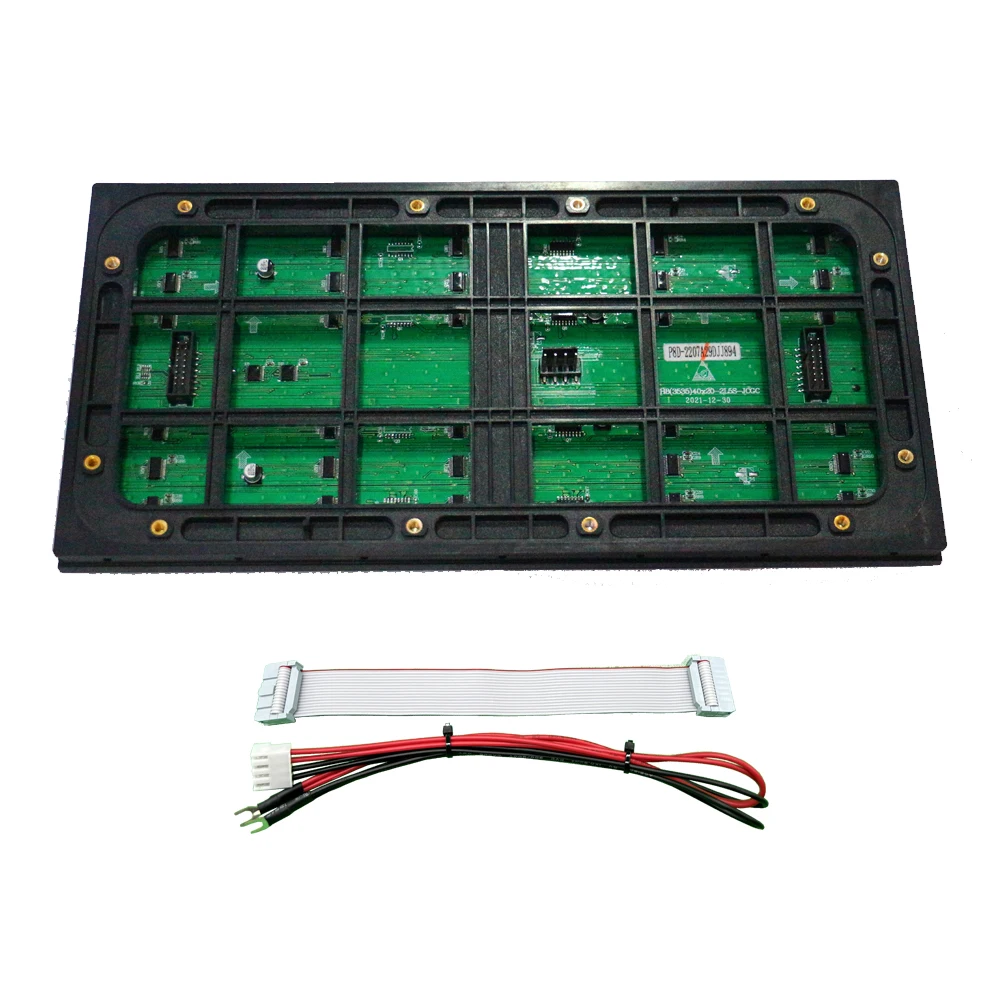 P8 RGB 픽셀 패널 HD 디스플레이, 40x20 도트 매트릭스, smd led 모듈, 허브 75 광고 화면 광고판
