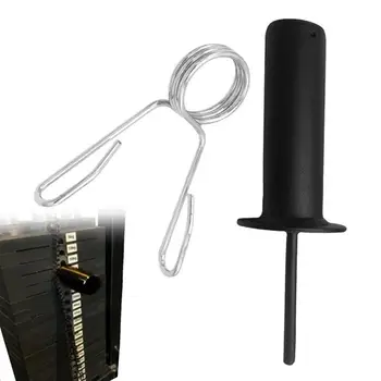 무게추 스택 핀 피트니스 로딩 핀, 용수철 클립 포함, 체육관 기계 액세서리, 상업 및 가정용 체육관 장비 증가