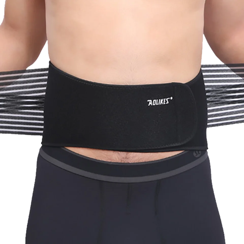 Lumbar Support Belt Adjustable Back Lumbar Support Belt Breathable Waist Brace Strap for Lower Back Pain Relief Scoliosis Herniated Disc lumbar support belt back brace waist support belt back support belt