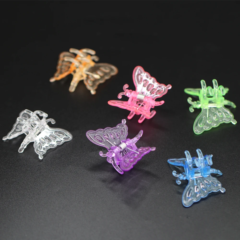 Plant Clips 30PCS Colorful Orchid Clips Butterfly Clamps for Support Plants Vine Climbing Fixed Plastic Ornamental Clips Garden Accessories