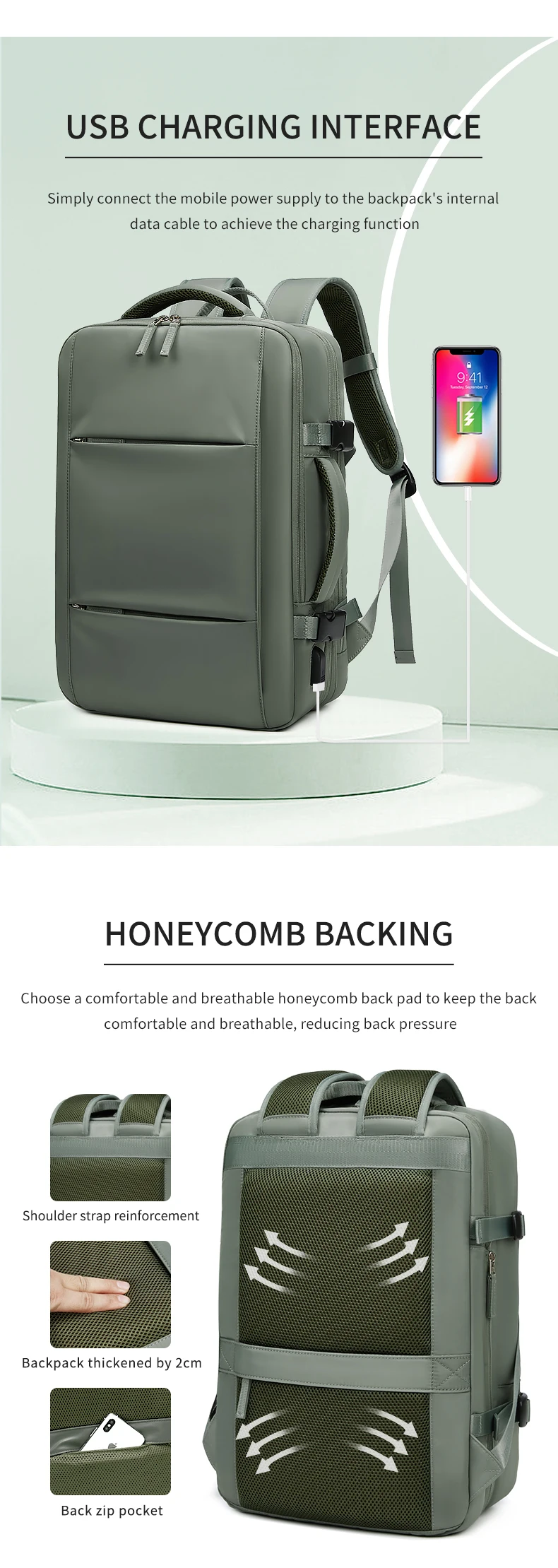 Travel Backpack Men Business Laptop Backpack Women USB school Backpack | eBay Travel Backpack Men Business Laptop Backpack Women USB school Backpack | eBay