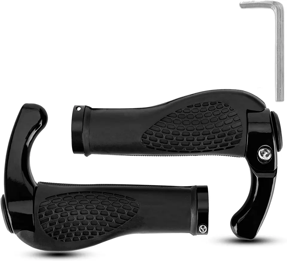 Manopole Cambio Bicicletta – Leve Cambio Velocità 18/21 Marce In Alluminio, Antiscivolo Per Mountain Bike E Pieghevoli