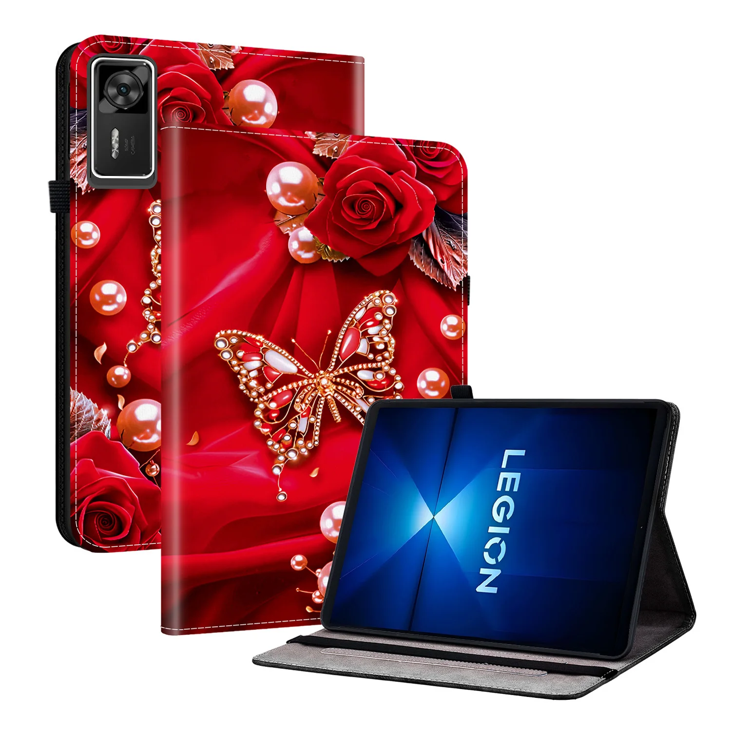 Premium Leather Tablet Cover - Sleek 11-12 Inch Universal Fit Cases