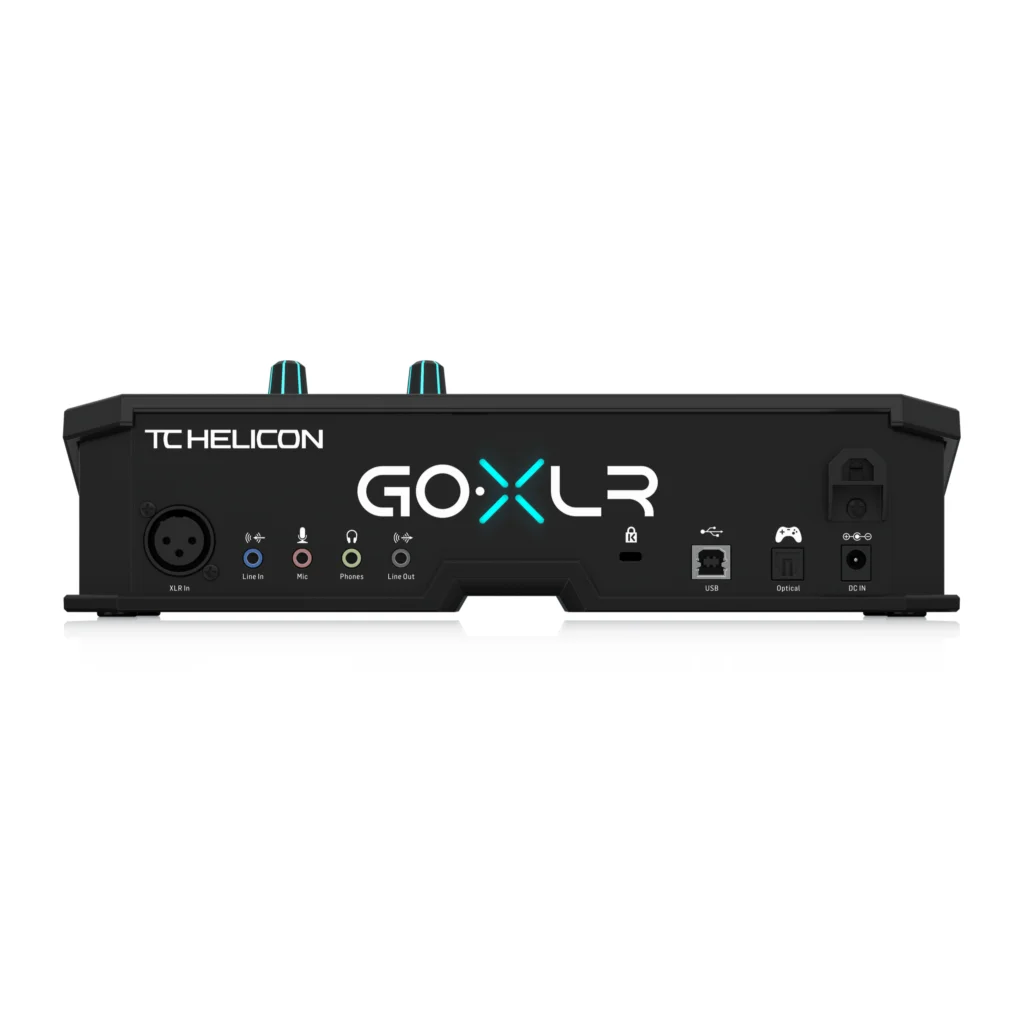 TC 헬리콘 고 XLR 멀티 주파수 믹서 컴퓨터 사운드 카드, 모든 오디오 소스용 4 채널 믹서 사운드 카드