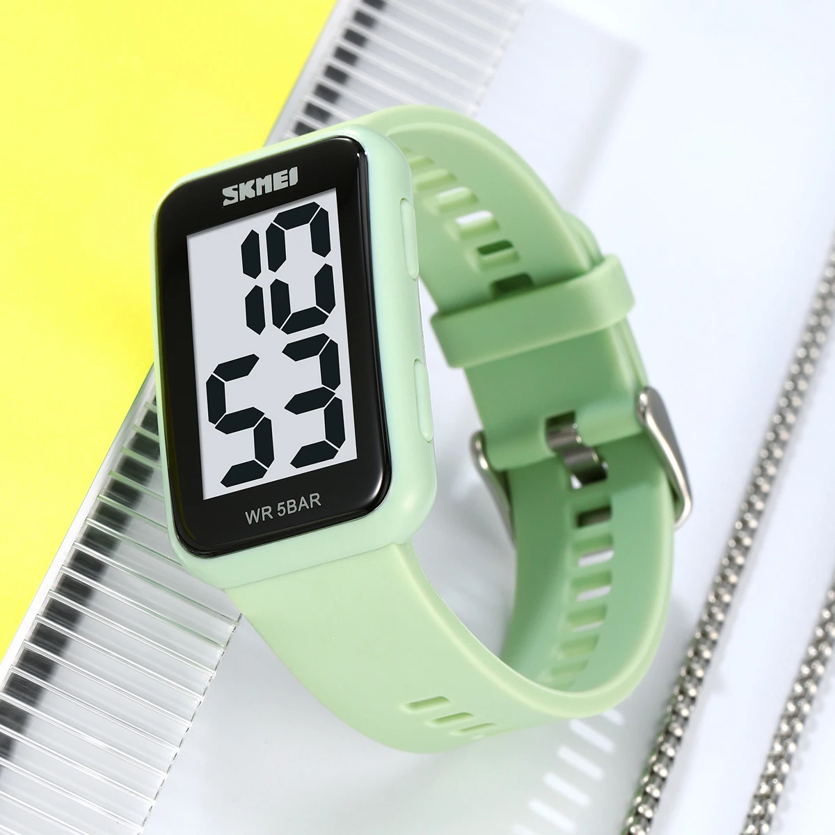 SKMEI New Casual Sport Watch LED Waterproof Electronic Wristwatches Fashion Minimalism Original Design Male Female Clock Reloj