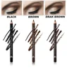 24HR Wear Smudge Waterproof Eyebrow Pencil Makeup Easy Color Natural Black Brown Eye Brow Pen Beginner Practice Cosmetic Tools 1
