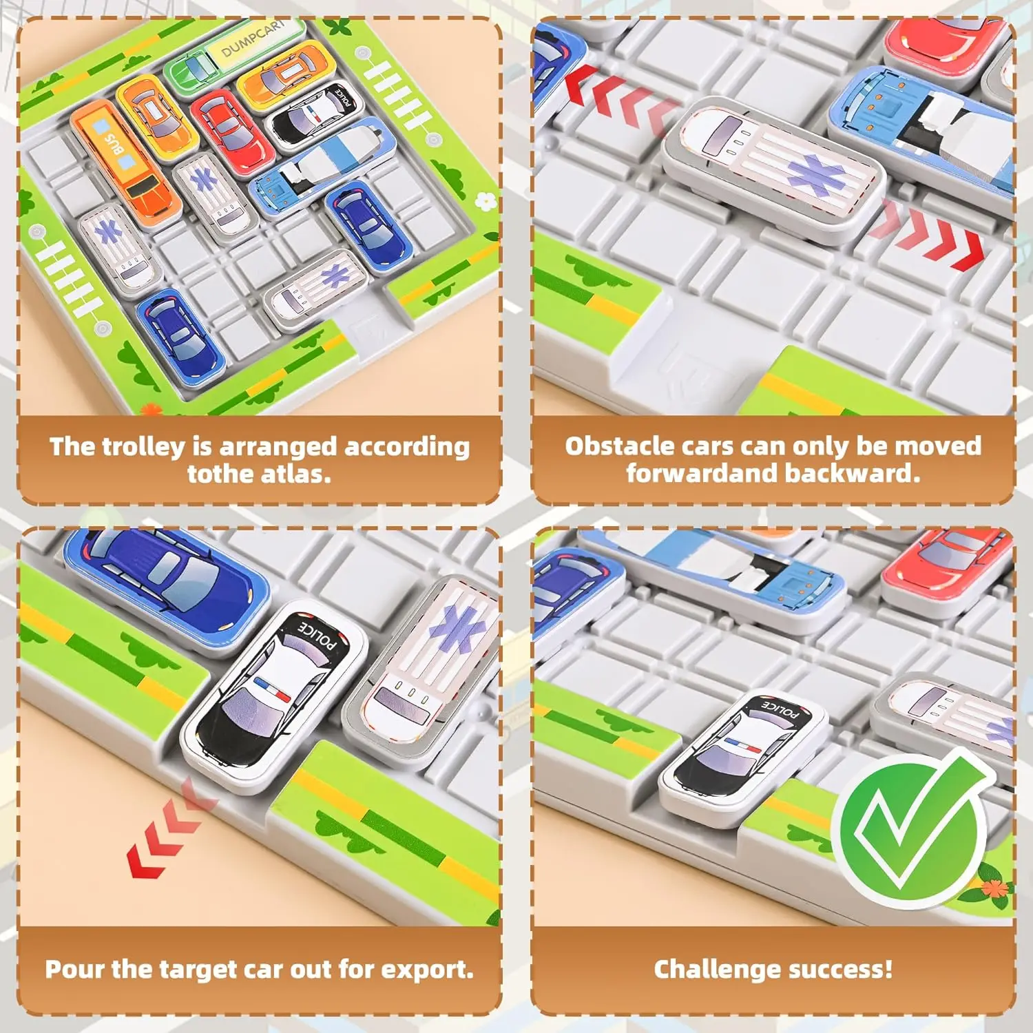 Magnetic Parking Puzzler Game 3