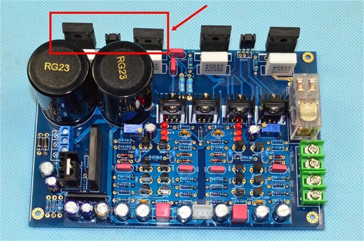 

Плата усилителя HiFi K30 трубка с полевым эффектом, 120 Вт * 2/ 4-8Ω IRF240 IRF9240 Class A