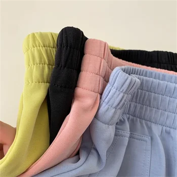 Women's Y2K Summer High Waist Shorts Loose Pocket Sport Bottoms Fashion Casual Bright Color Short Pants Girls Homewear Freeship - Image 2