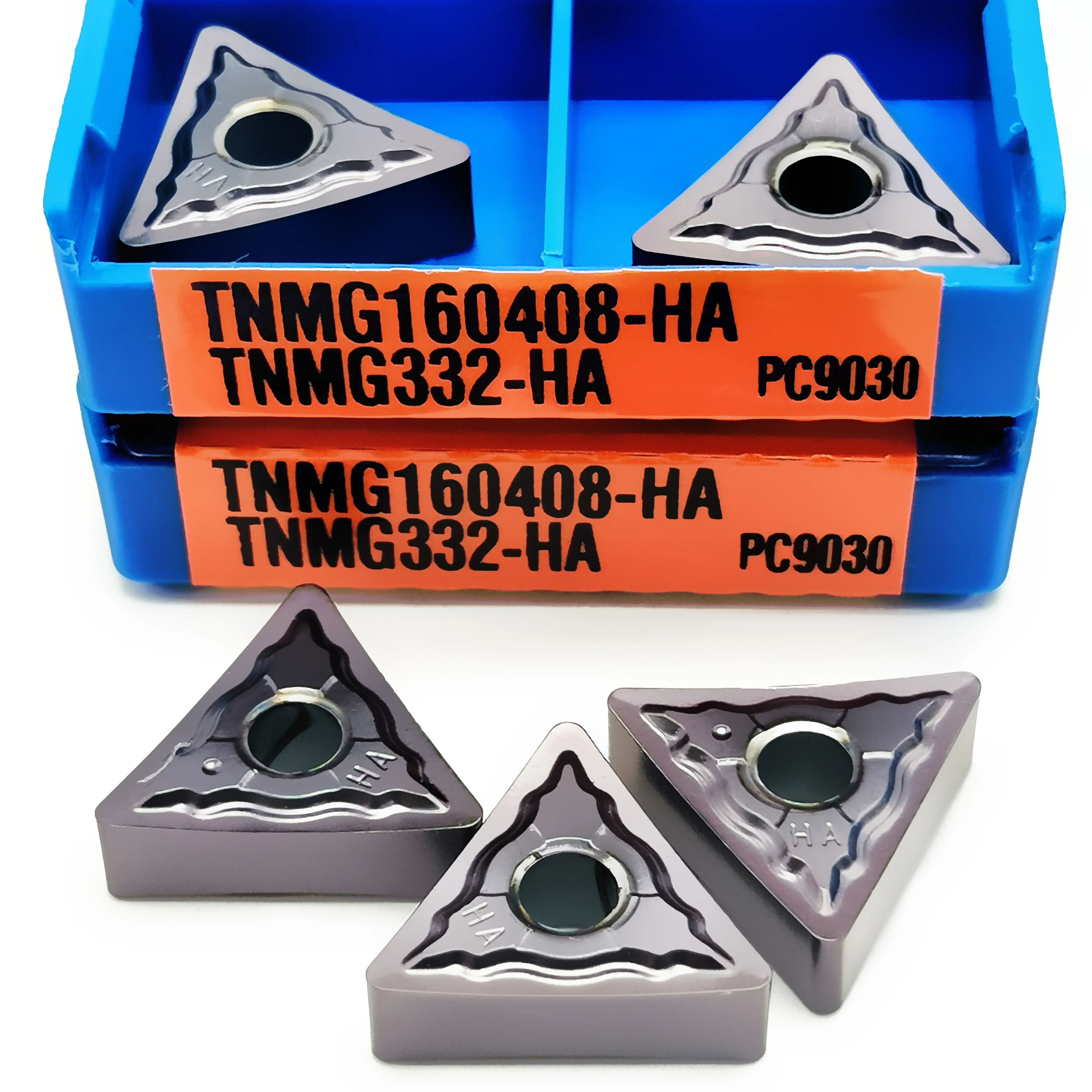 고품질 TNMG 160408   HA PC9030 TNMG 160404   HA PC9030 100% 오리지널 카바이드 원통형 TNMG 터닝 인서트
