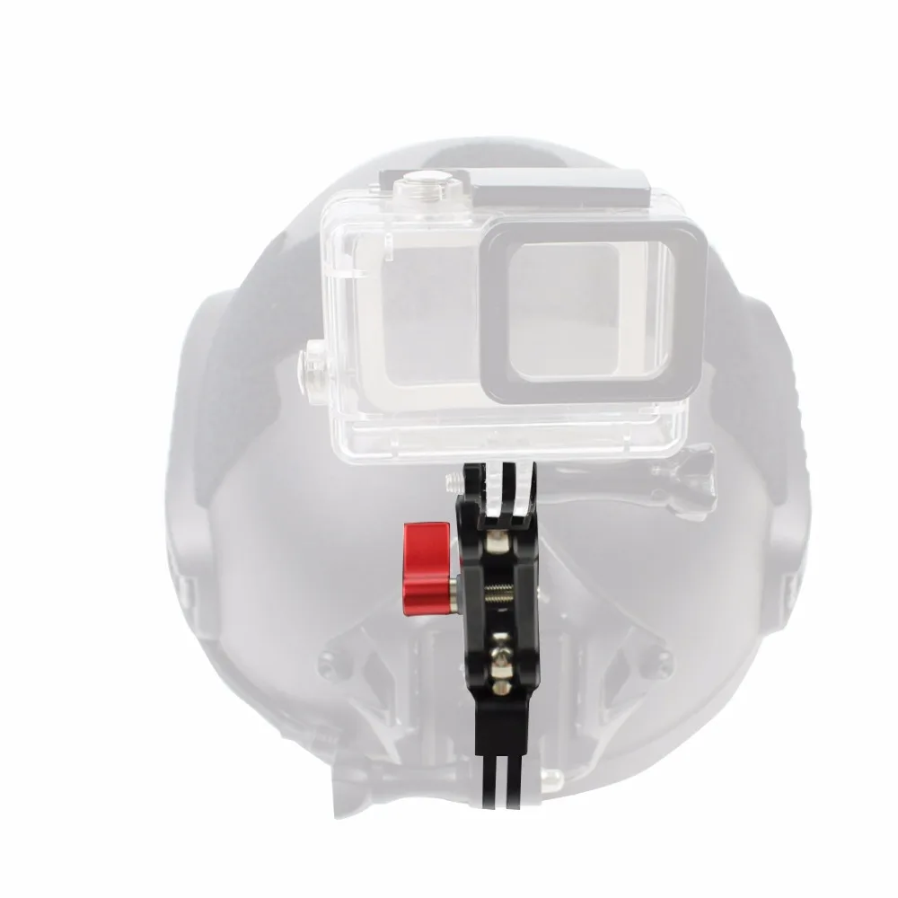 Aluminium-Helmkameras, fest montierter NVG-Basishalter-Adapter für GOPRO Hero 13 12 11 10 9 8 5 DJI Yi 4K Sjcam EKEN Action-Kamera – Detail 38