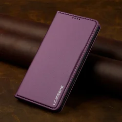 Premium Magnetic Leather Flip Stand Phone Case - Elegant and Durable Cover - Samsung S26 Ultra (L1 - Purple)