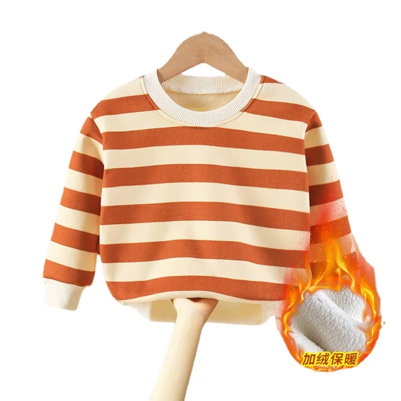 

Осенний Детский свитер для маленьких мальчиков, теплые вязаные свитера, детский пуловер с круглым вырезом, свитер, Зимний Детский свитер