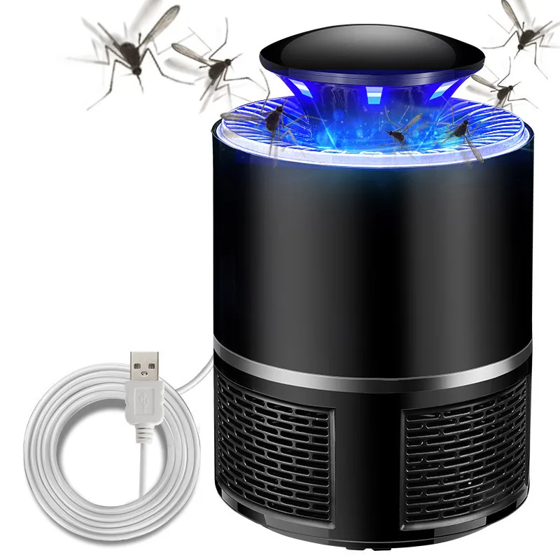 Elektromos Szúnyoggyilkos Lámpa Usb Led Anti Szúnyogok Bug Zapper Néma