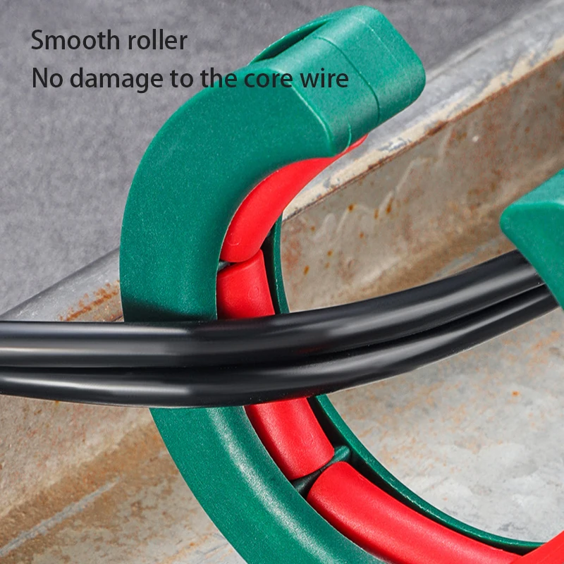 Cable Tray Bridge Pulley Threading Garage Ceiling Integrated Wiring Cable laying Wire Guide Fixation Construction Auxiliary Tool 5