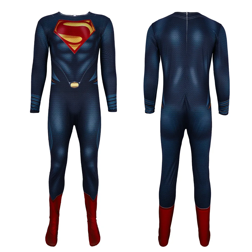 Cosplay Costume Halloween Cosplay Man of Steel Clark Kent Cosplay Stage Christmas Performance Costume