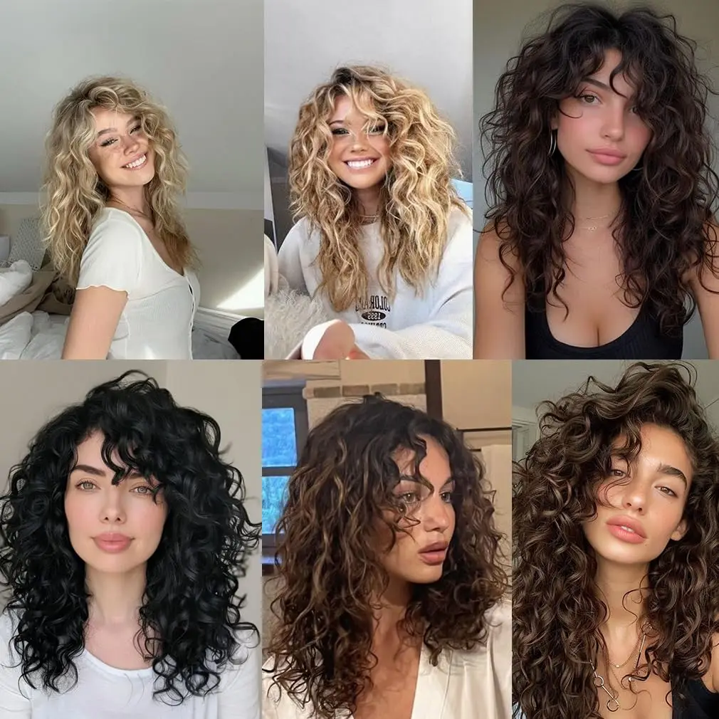 LUPU Clip in Hair Extensions 4pcs Hair Extensions 12" Short Wavy Hair Extensions Invisible Natural Soft Hairpieces for Women