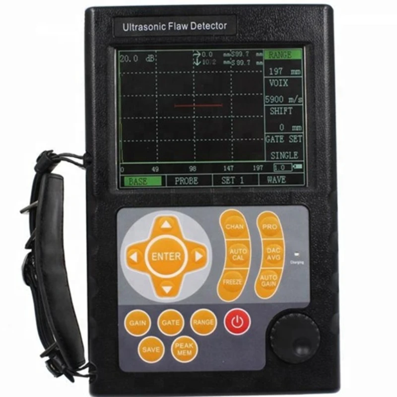 Digital Ultrasonic Flaw Detector NDT flaw Detection Equipment With Probe For Nde Inspection JUT 800