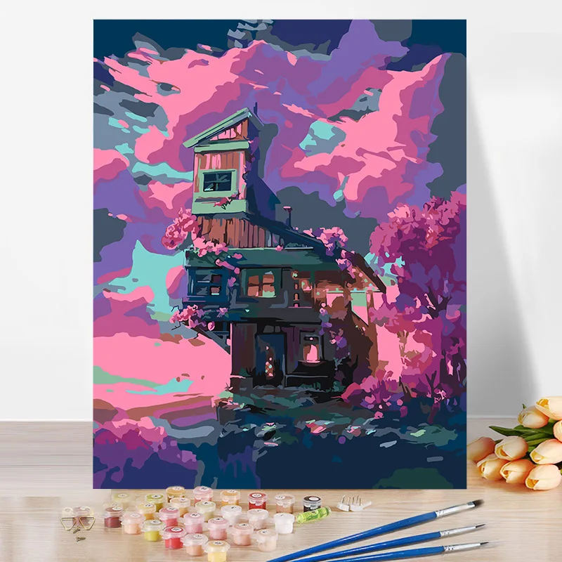 PaintingsByNumbersDIYSceneryPicturesOilColoringByNumbersSet