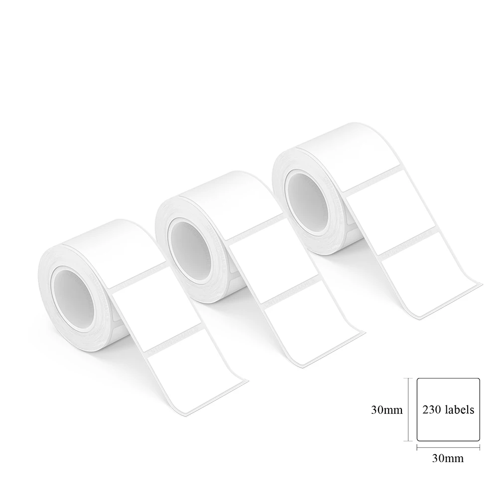 Compact Portable Thermal Label Printer - Marklife P50 Mini Label Maker for Self-Adhesive Stickers