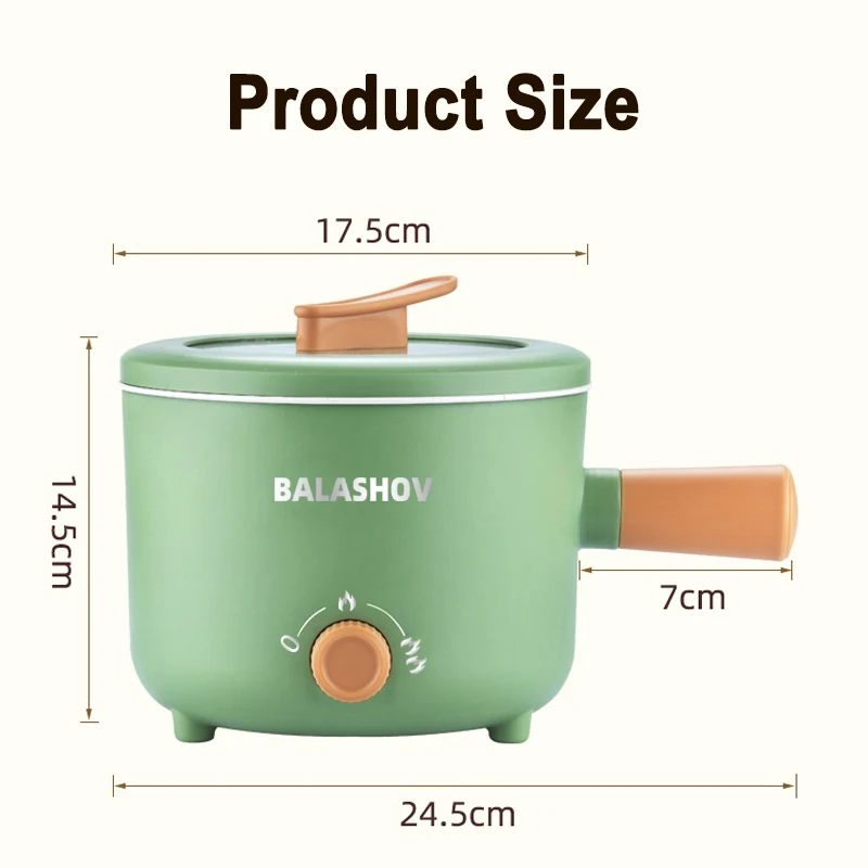 110V/220V Multi Cookers Machine 1-2 People Hot Pot Household Non-stick Pan Hot Pot Rice Cooker Cooking Appliances Rice Cooker 6
