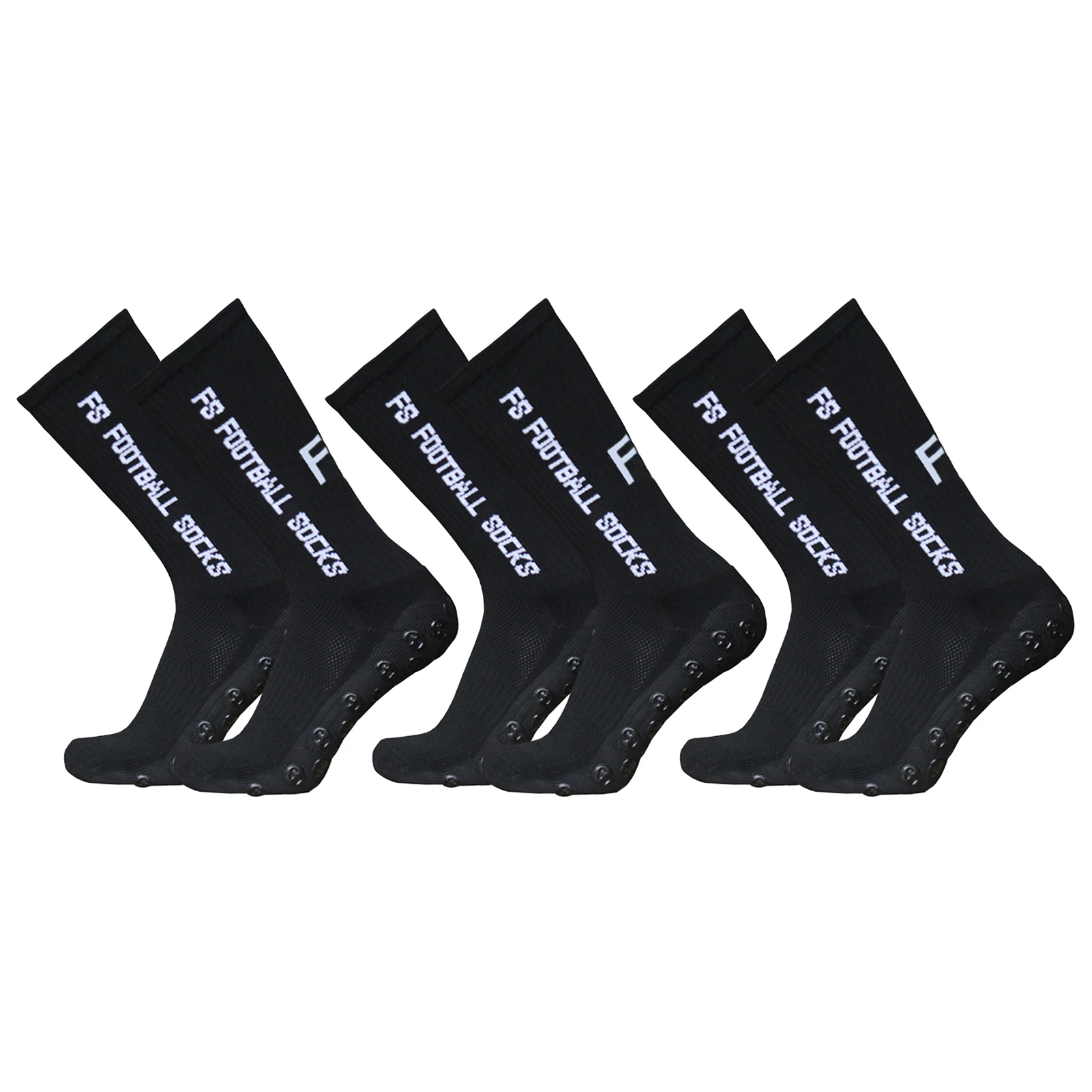 3 Pairs Black