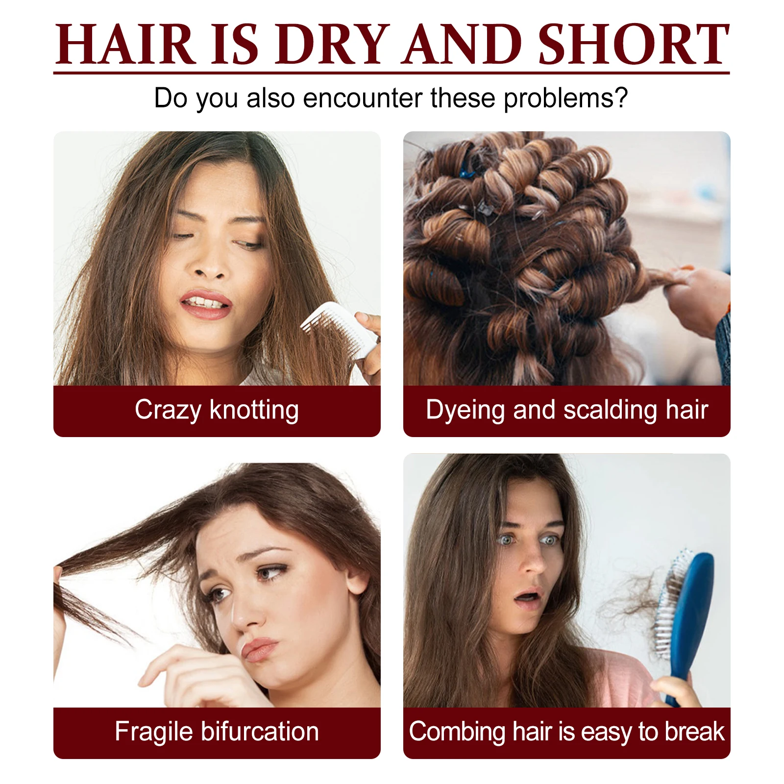 Hair Smoothing Conditioner Keratin Leave-In Conditioner Repair Damaged Hair Moisturizing Oil Anti Frizz Straightening Mask hair mask hair conditioner