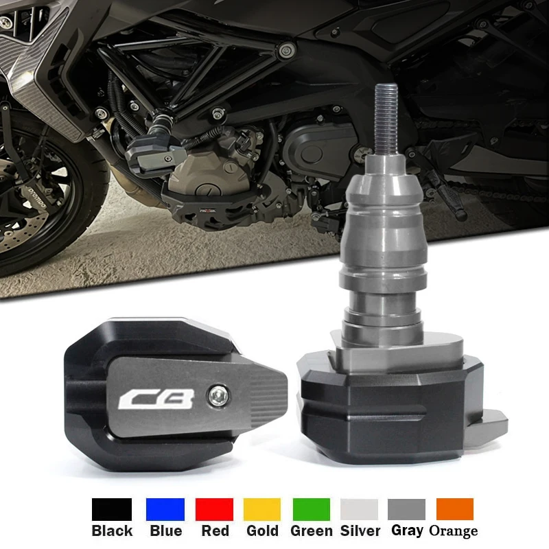 

Логотип CB для Honda CB500F CB500 F CB 500 F 2013-2018 защита мотоцикла рамка ползунок обтекатель защита от ударов протектор
