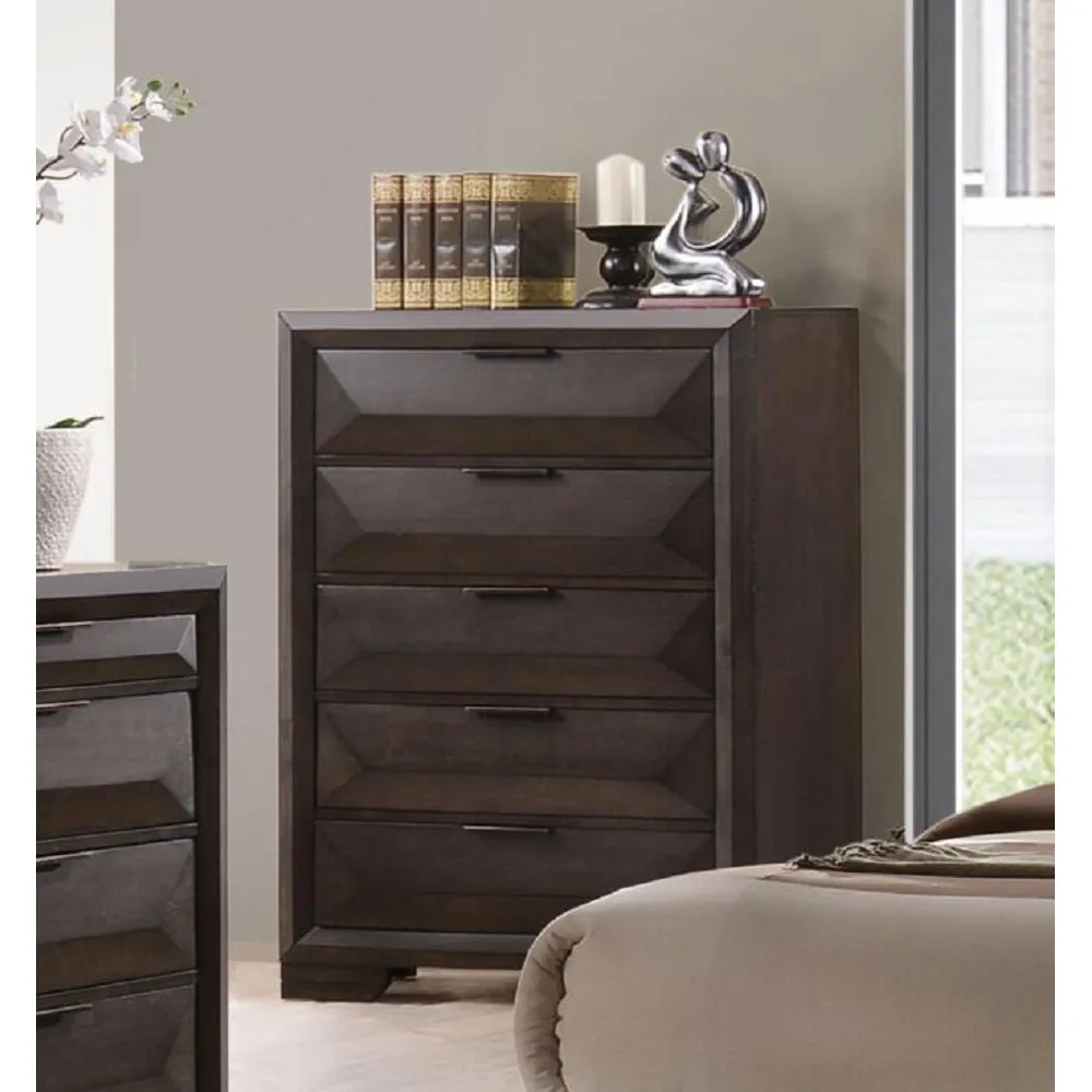 

ACME Merveille Chest in Espresso Living room cabinet