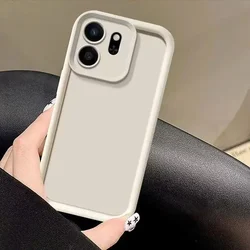 Luxury Silky Feel Silicone Shockproof Case - Matte Soft Cover - Reno PRO - 5G (White)