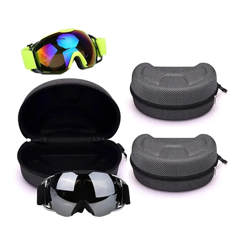 Ski-Snowboard-Brillenbox, Hartes EVA, Tragbare Schutzhülle, Wasserabweisend, Stoßfest, Ski-Zubehör – Detail 2