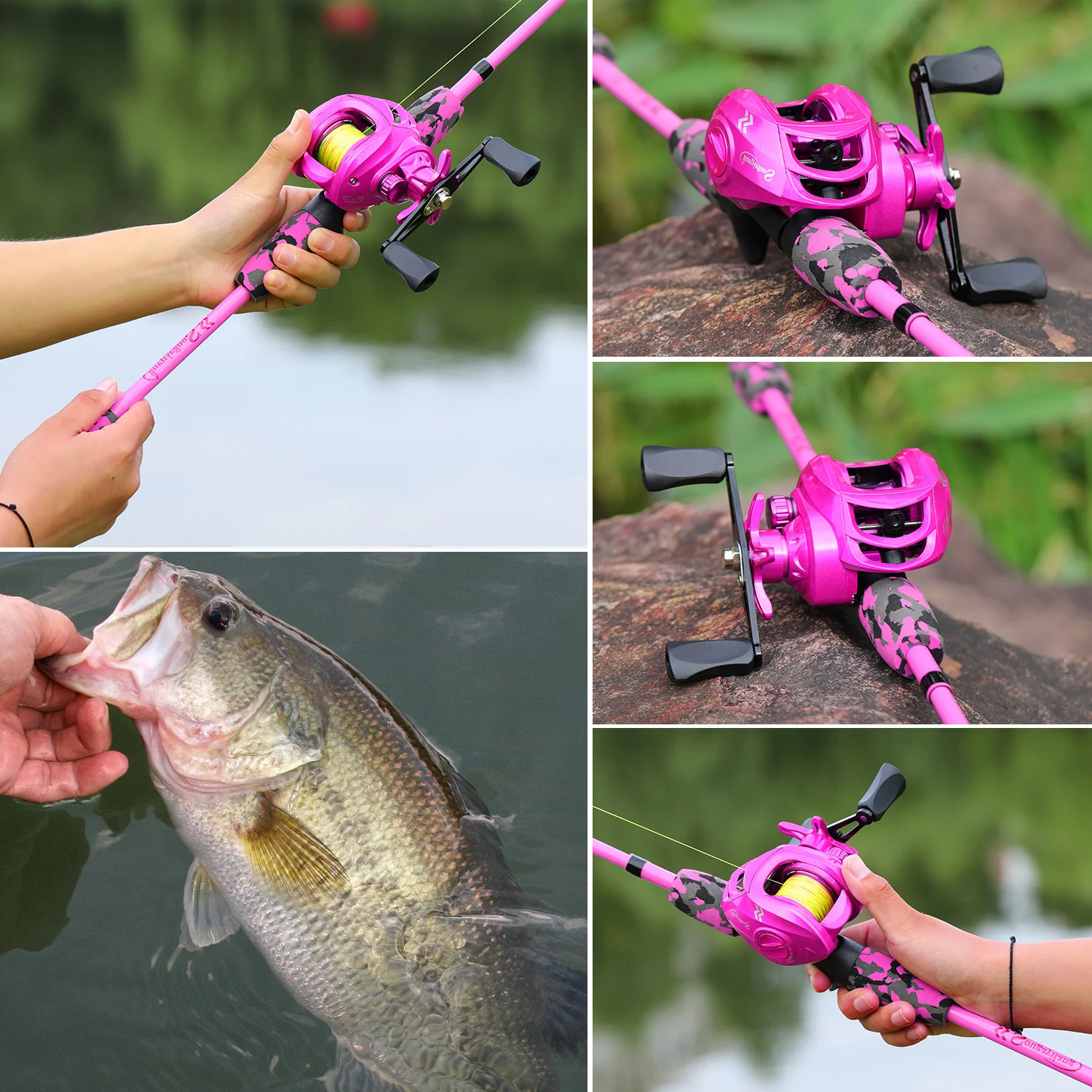 High-Speed Casting Rod & Reel Combo – Freshwater Bass Fishing Kit 2