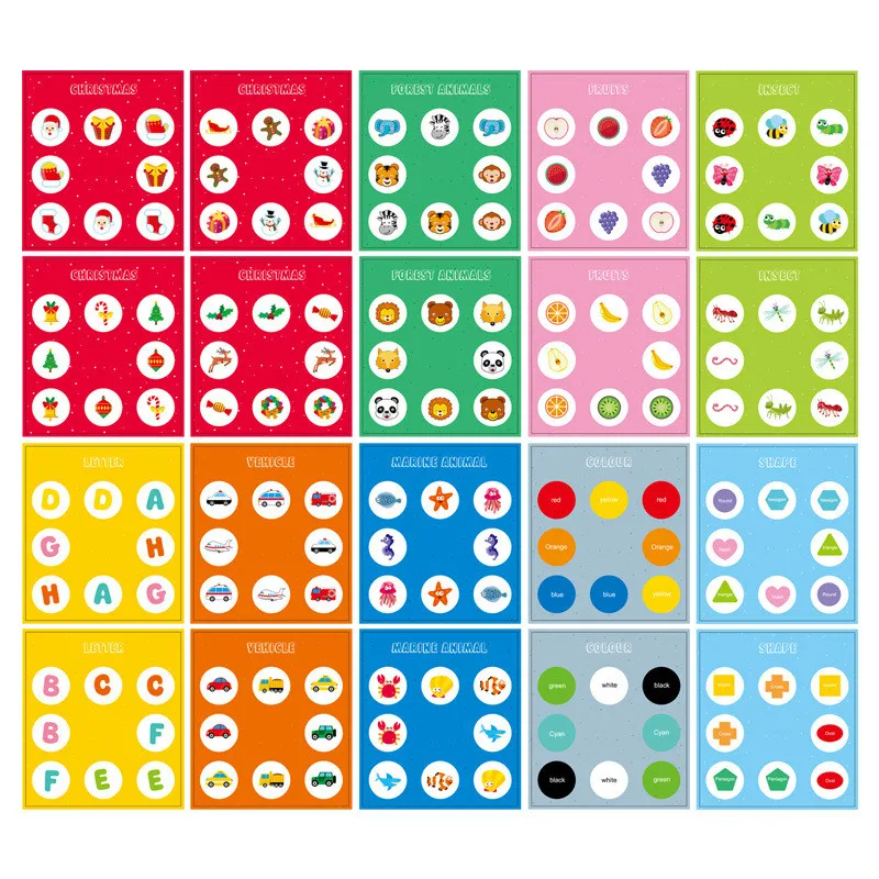 Montessori Memory Board Game: Creative Logic and Brain Development Toy