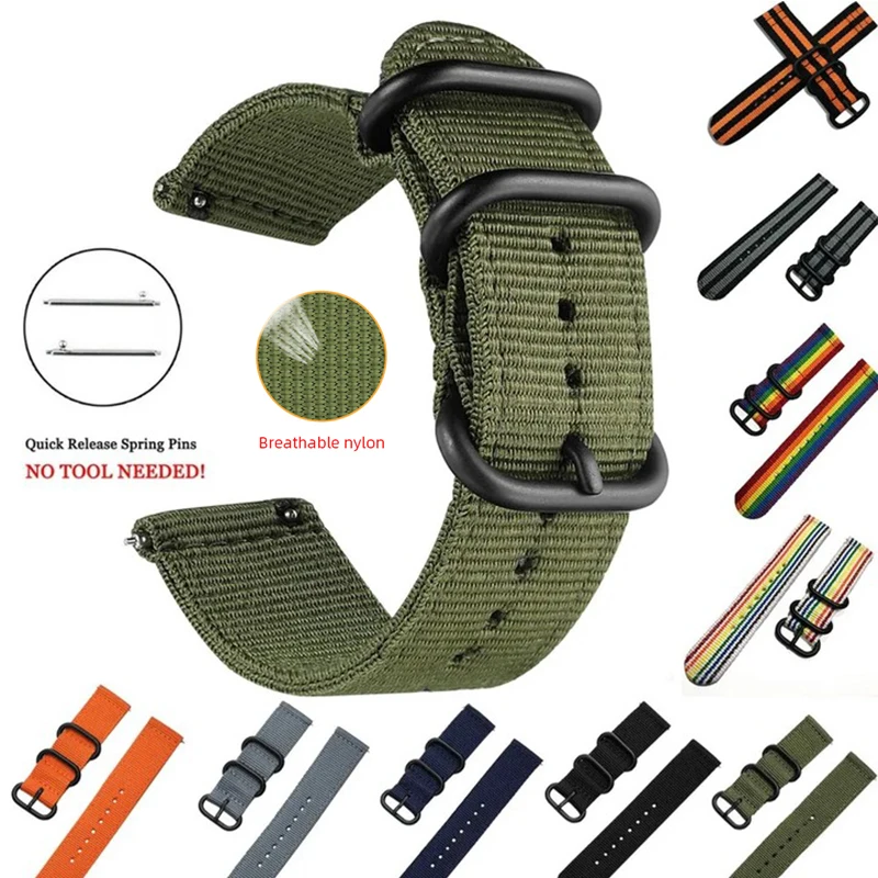 Nylon Woven Smartwatch Strap Band - Sport Edition
