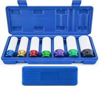 Colorful 7-piece multifunctional combination pneumatic universal sleeve thickened 17-27 hexagonal protective wheel hub sleeve 1