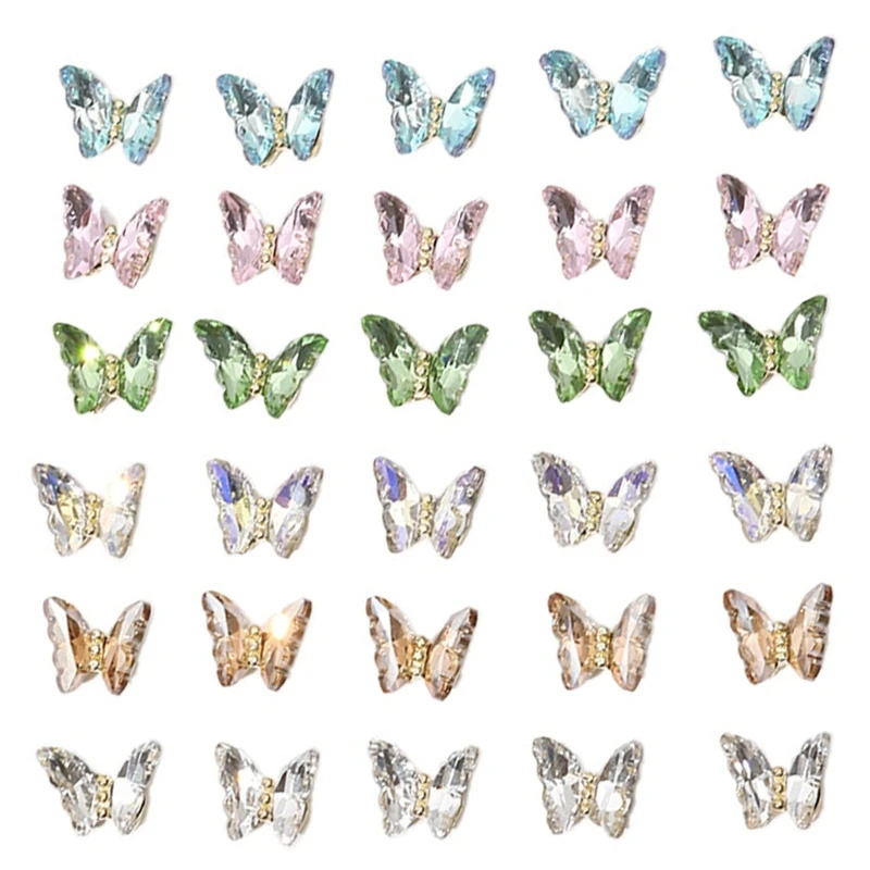 

1Bag Butterfly Accessories 3D DIY Craft Ornaments