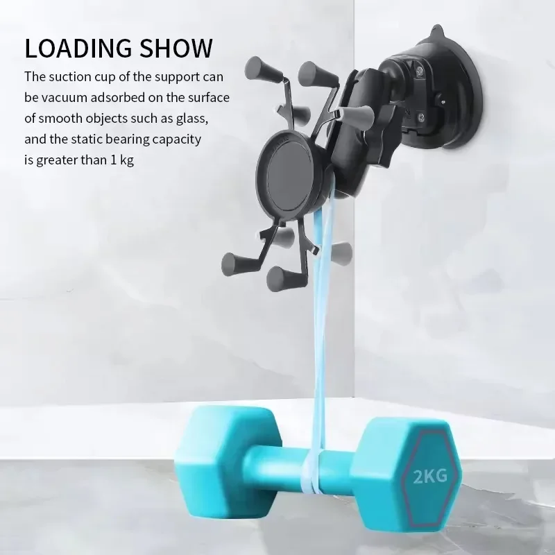 Universal motorcycle bicycle Wireless Charging Series mobile phone holder for wireless charger for ram mount X-Grip
